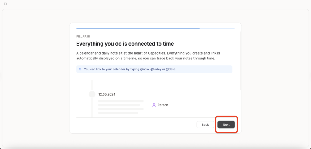 Capacities 3つ目の柱の機能説明